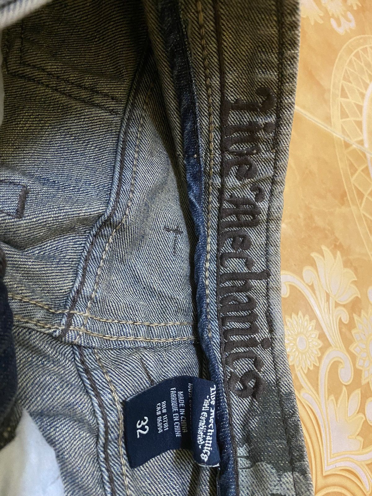 Japanese Brand × Live Mechanics Live Mechanics Denim Jeans vintage Size US 33 - 18 Thumbnail