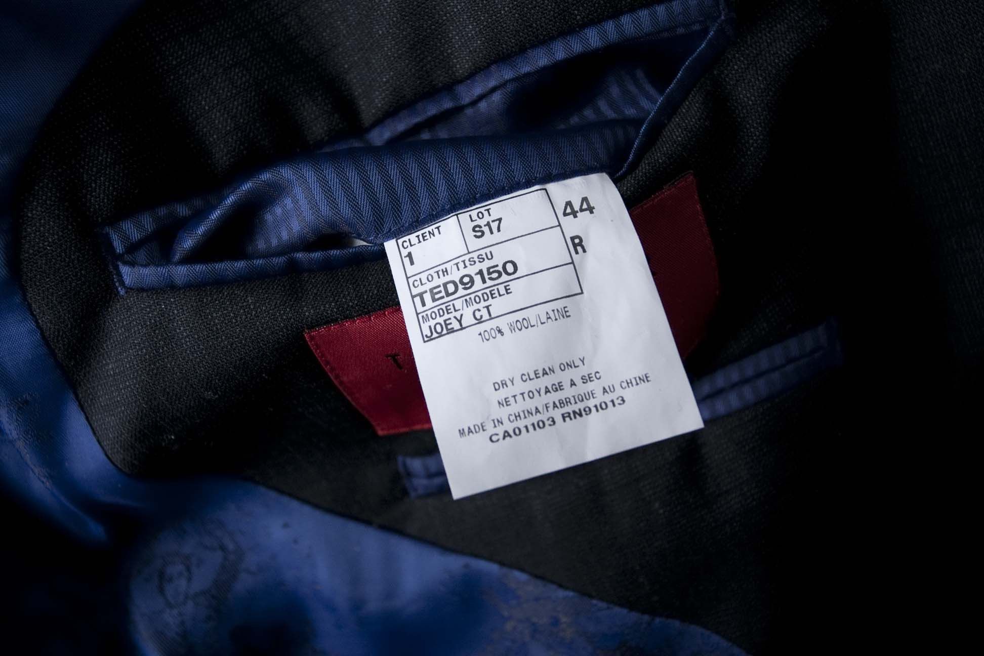 Ted Baker Ted Baker Jacket No Ordinary Joe Wool Size 42R Size 42R - 6 Thumbnail