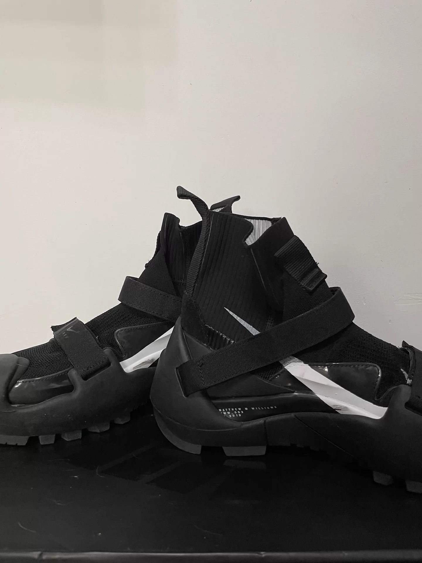 Nike MMW x Nike Free Trainer 3.0 Black 42 Removable Size US 12 / EU 45 - 3 Thumbnail