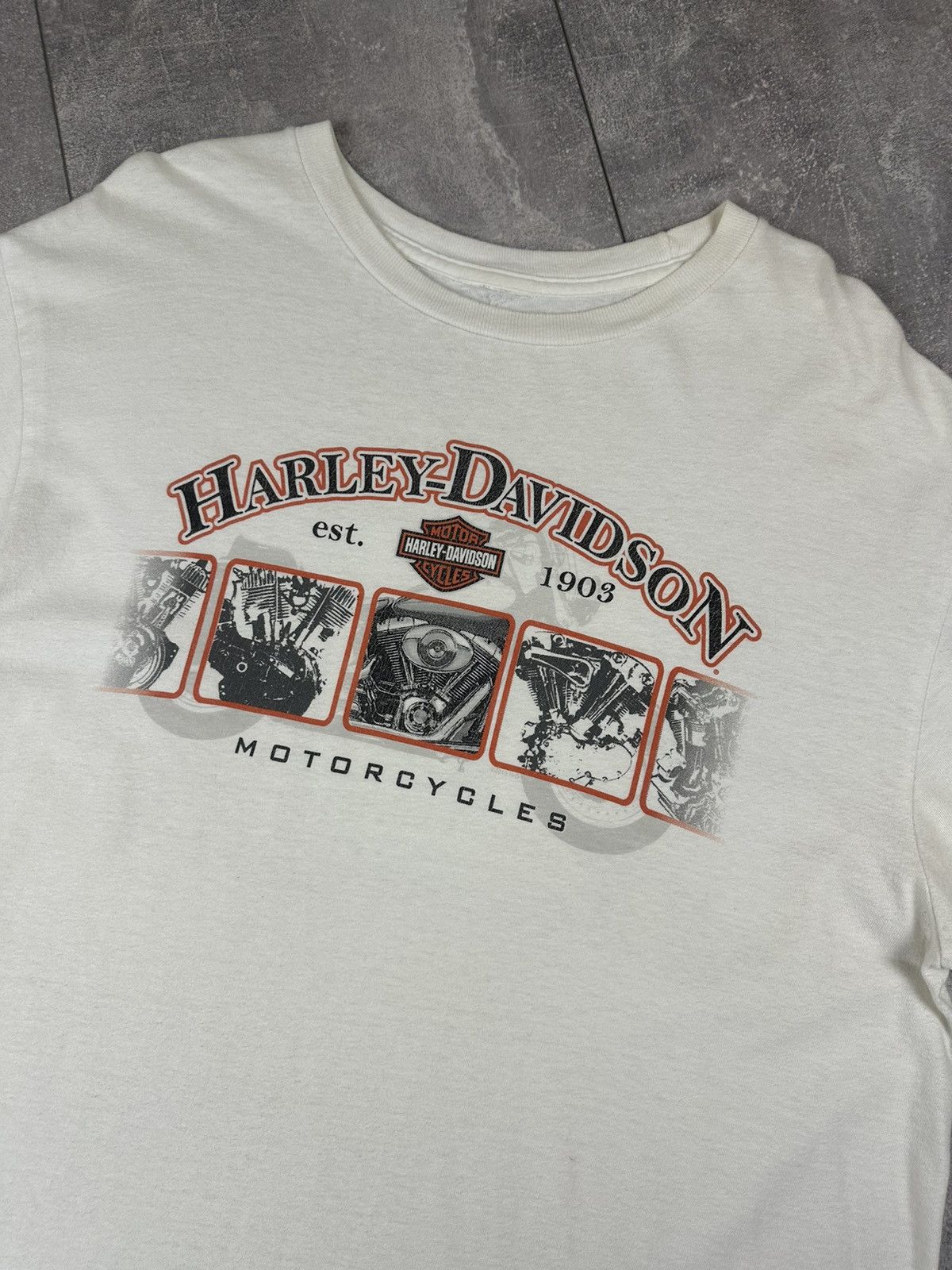 Harley Davidson Harley Davidson Motorcycles Overprint Logo T-Shirt Size US XL / EU 56 / 4 - 5 Thumbnail
