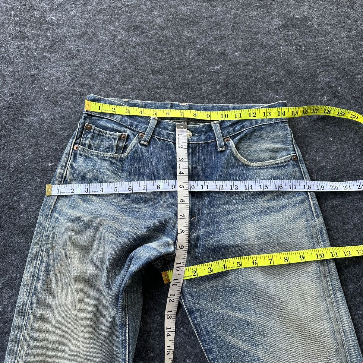 Levi's Levis 505 Red Loop Faded Washed Vintage Denim 29x33 D645 Size US 29 - 14 Thumbnail