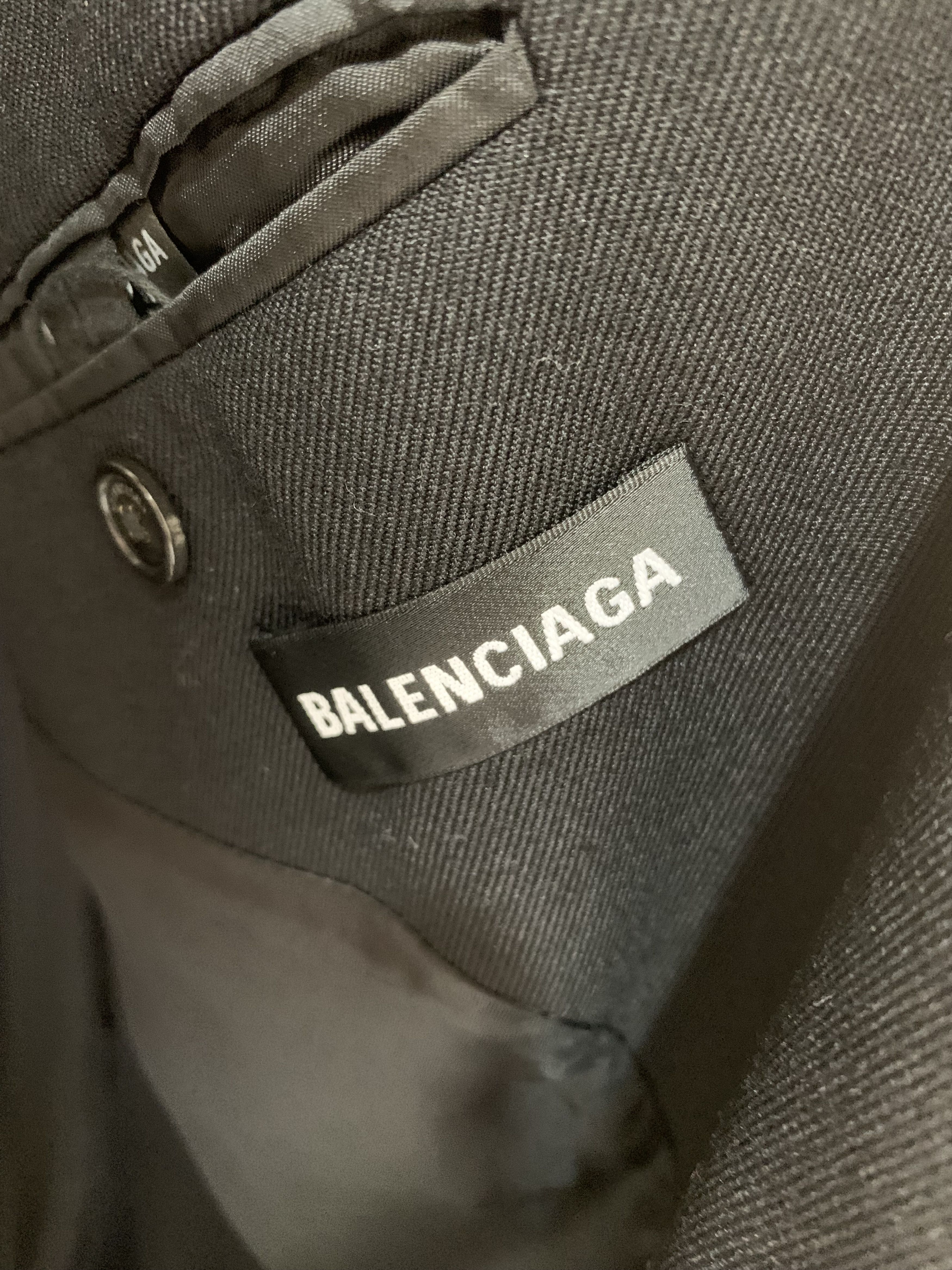Balenciaga Virgin Wool Coat Size US S / EU 44-46 / 1 - 7 Thumbnail