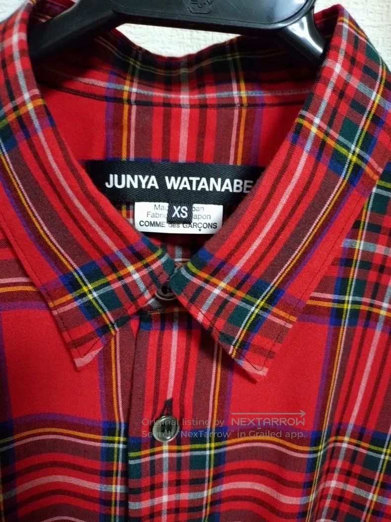 Junya Watanabe Junya Watanabe Tartan Long Sleeve Shirt Size XS / US 0-2 / IT 36-38 - 3 Thumbnail