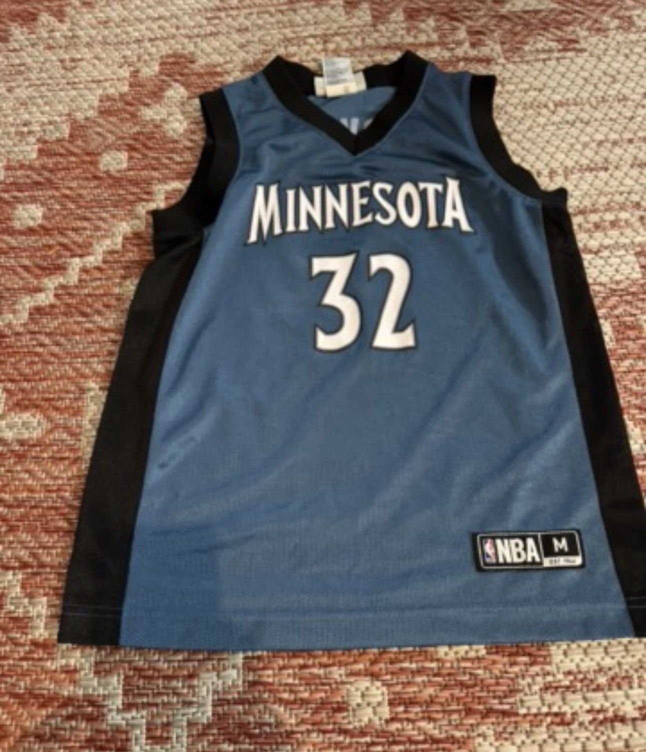 NBA Boys Minnesota Timberwolves Basketball Jersey Sz M 8-10 Size US XXS / EU 40 - 1 Thumbnail
