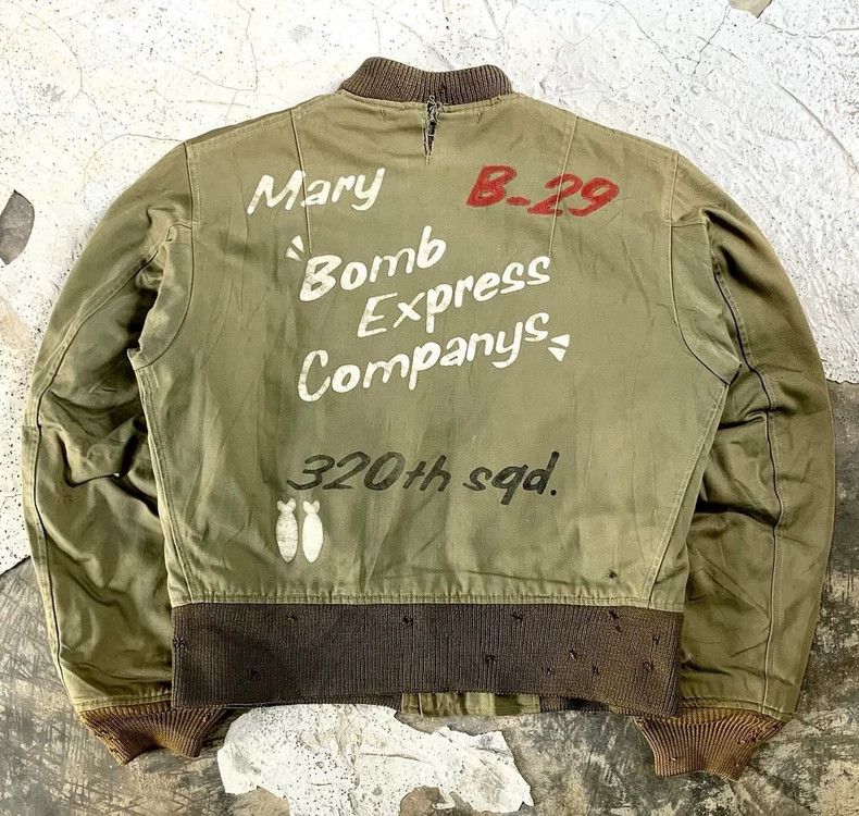 The Real McCoy's The Real McCoy's1940's/1950's Military Evisu Yamane Souveni Size US M / EU 48-50 / 2 - 2 Thumbnail