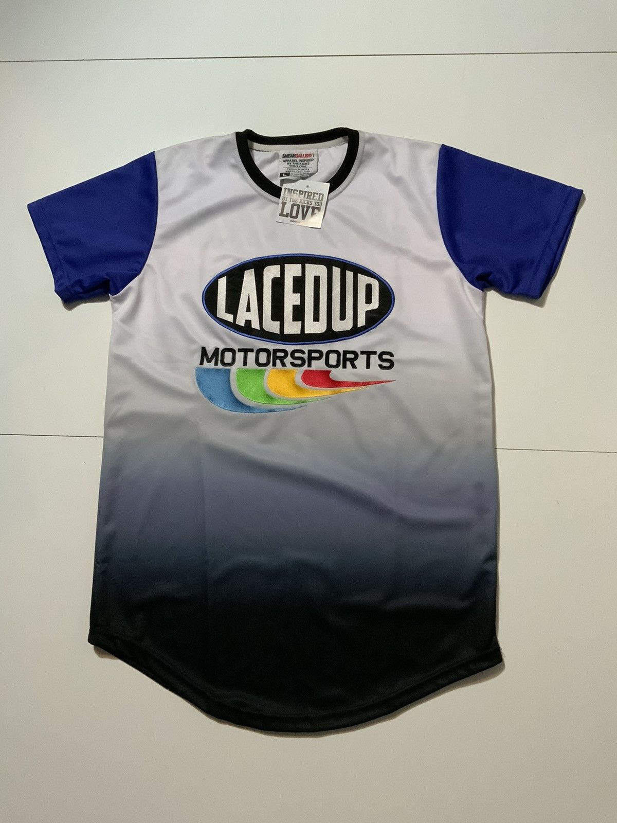 Sneakgallery NWT SneakGallery Laced Up Motorsports Michael Jordan Jersey Size US L / EU 52-54 / 3 - 1 Thumbnail