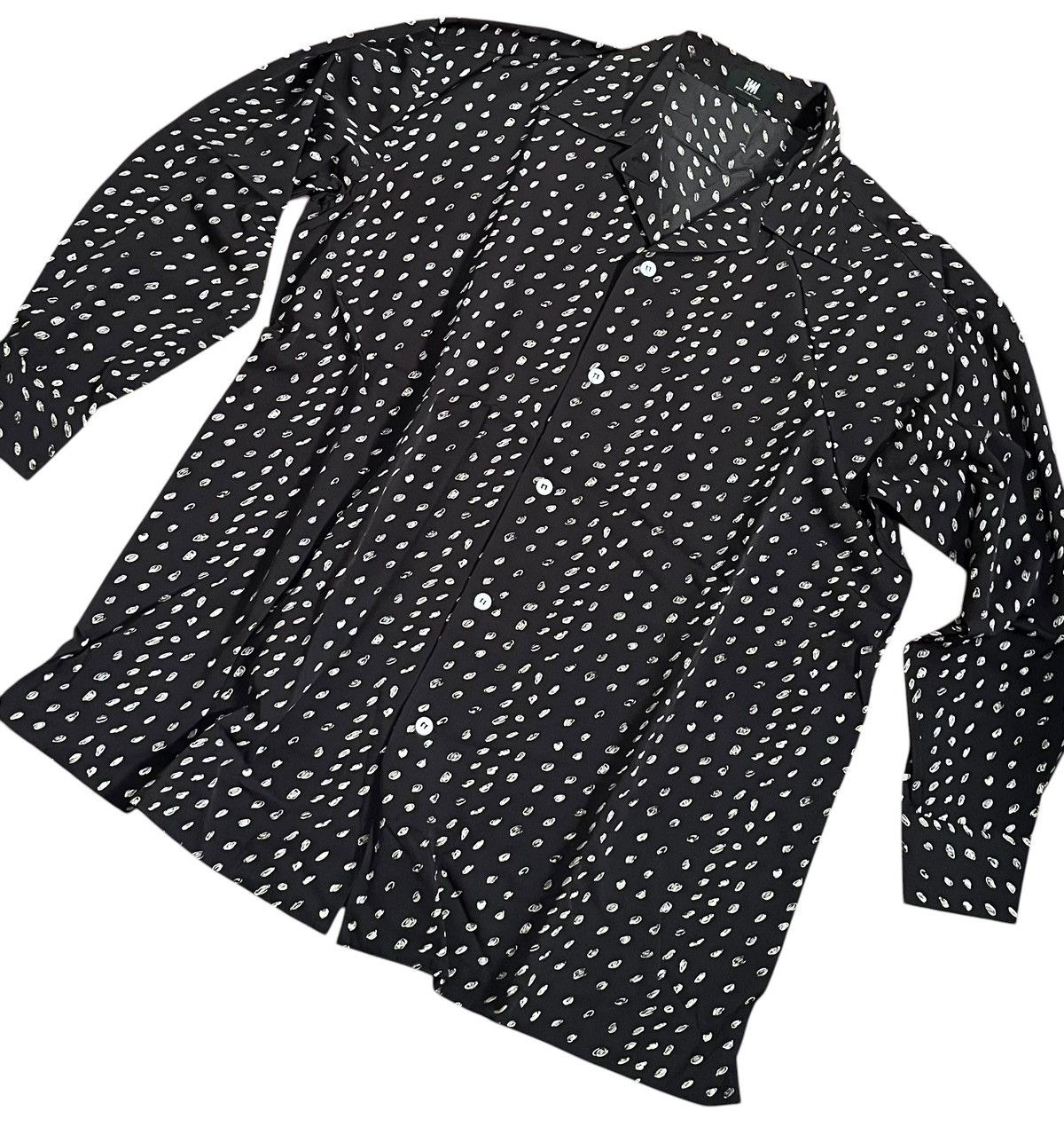 Issey Miyake Vintage issey miyake abstract printed flowy camp shirt Size US L / EU 52-54 / 3 - 2 Thumbnail