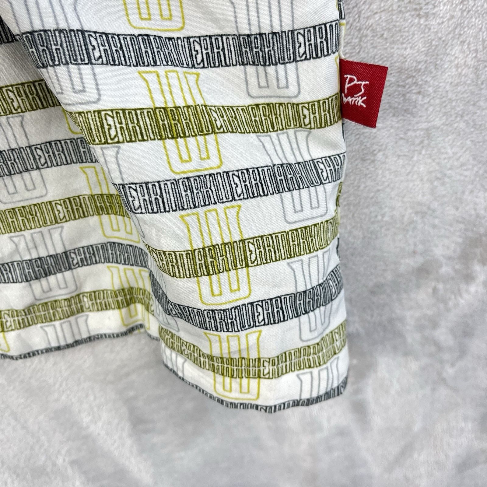 Other Vtg PJ Mark Mens 3XL Button Up All Over Logo Shirt Y2K Baggy Size US XXL / EU 58 / 5 - 16 Thumbnail