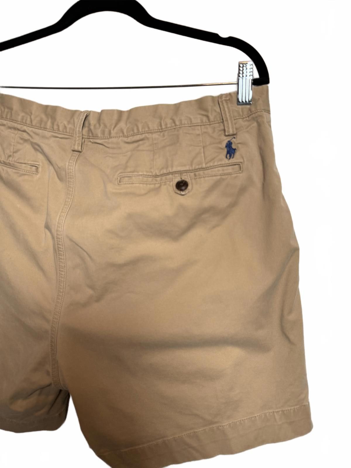Polo Ralph Lauren Men Classic Khaki Shorts by Polo Ralph Lauren Size US 35 - 2 Thumbnail