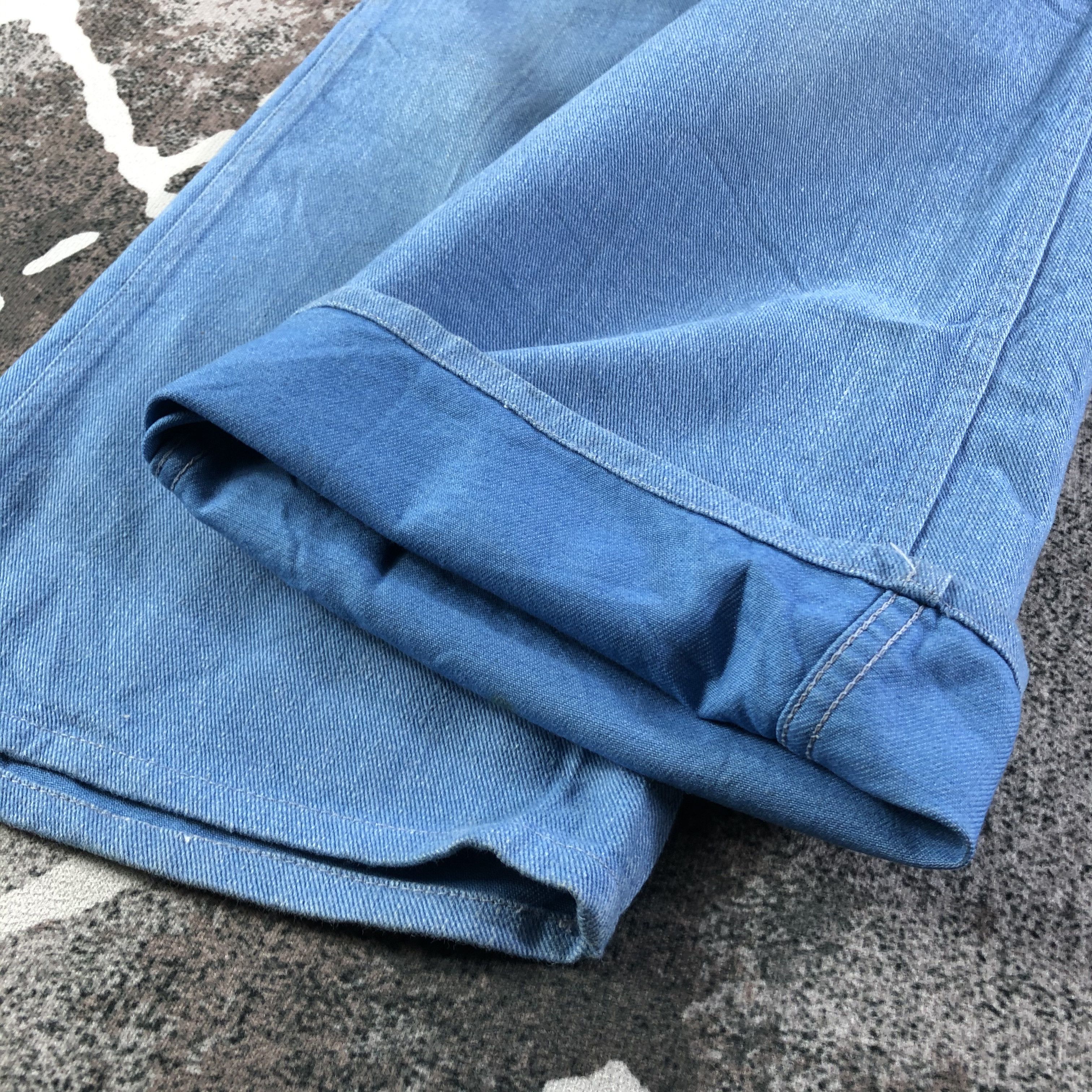 Japanese Brand Vintage 80s Bush Pants Flared Jeans KJ2038 Size US 29 - 7 Thumbnail