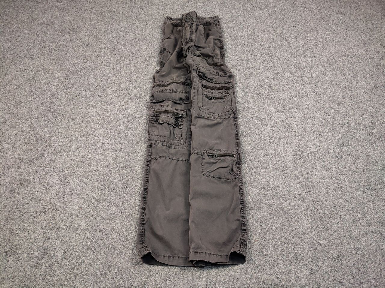 Hysteric Glamour Vintage if six was nine Style Y2K Faded Baggy Cargo Pants Size US 32 / EU 48 - 2 Thumbnail