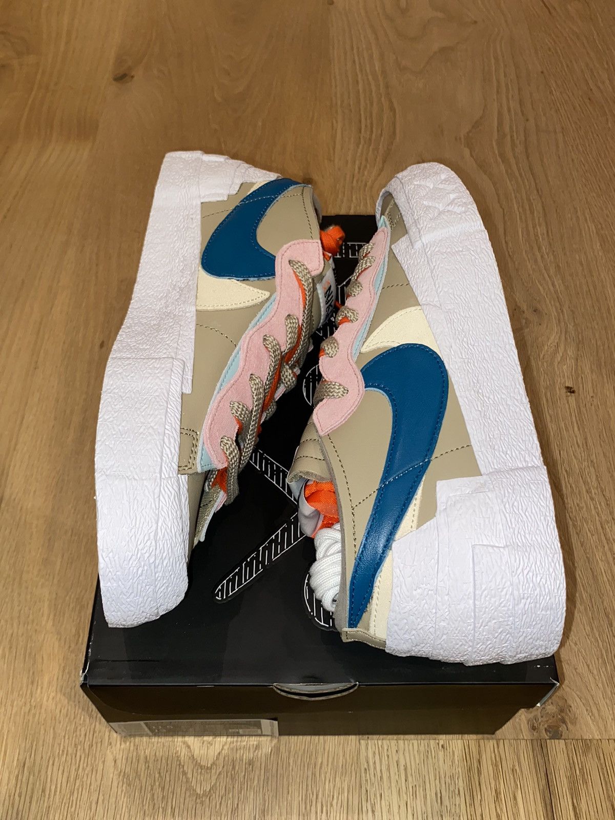 Kaws × Nike Nike Blazer Low Sacai KAWS Reed Size US 11.5 / EU 44-45 - 2 Thumbnail