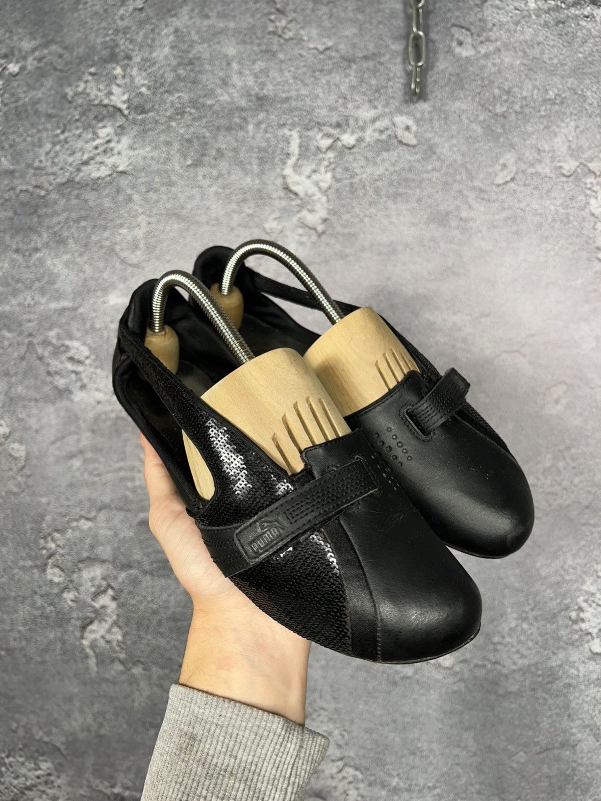 Puma Vintage Y2k Hype Puma Leather Ballet Flats Size 40 Size US 10 / IT 40 - 4 Thumbnail