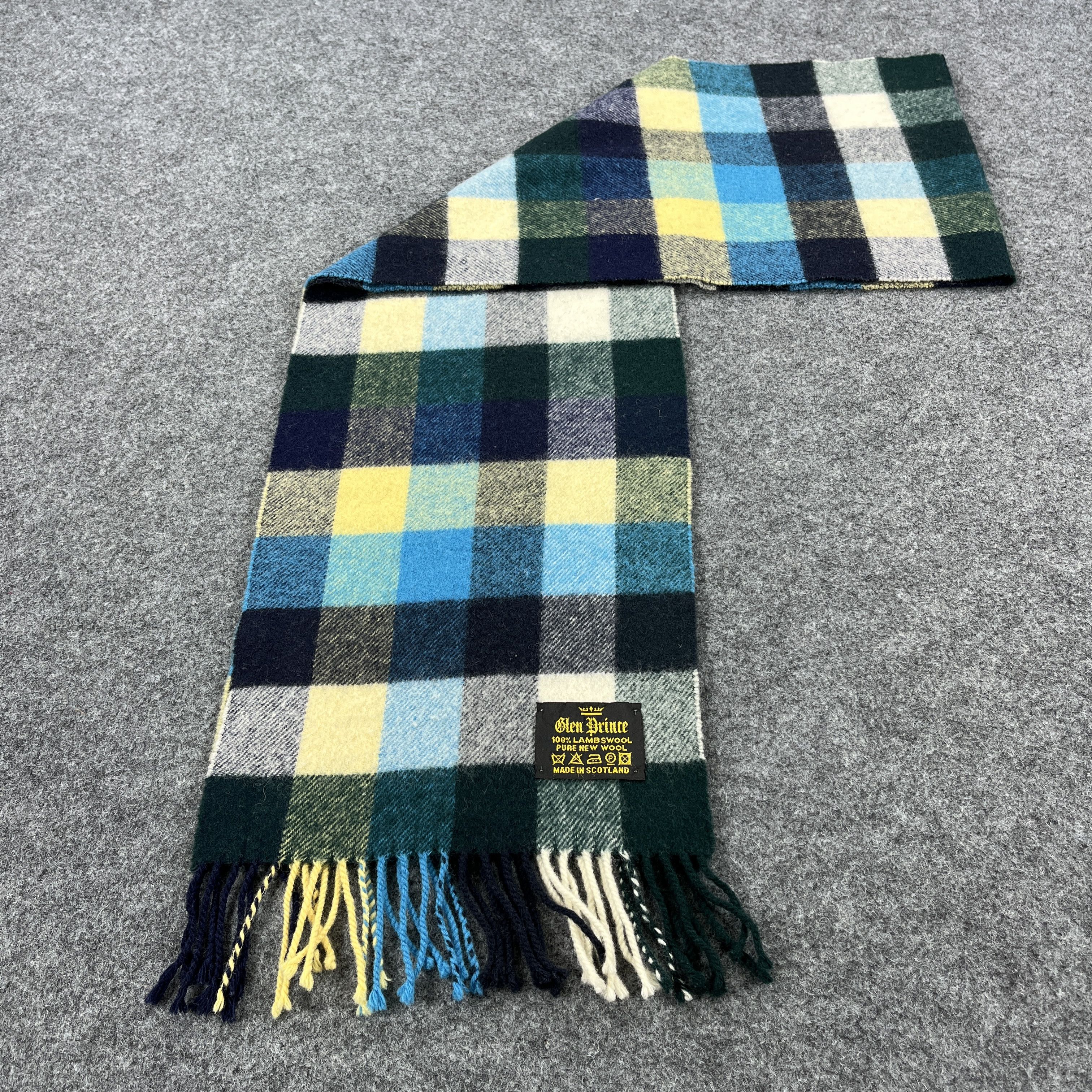 Vintage Glen Prince Scarf / Muffler / Neckwear T1557 Size ONE SIZE - 4 Thumbnail