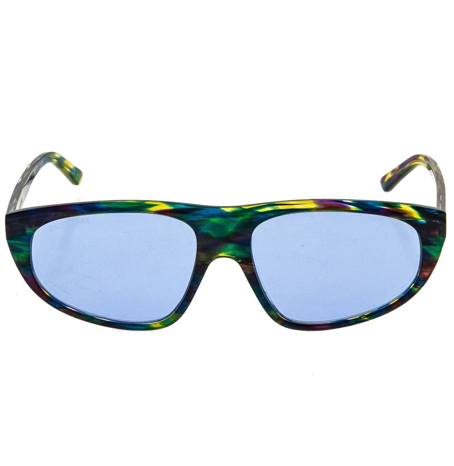 Balenciaga BALENCIAGA BB0098S TV D Blue Rainbow 0098 Sunglasses 003 Size ONE SIZE - 10 Thumbnail