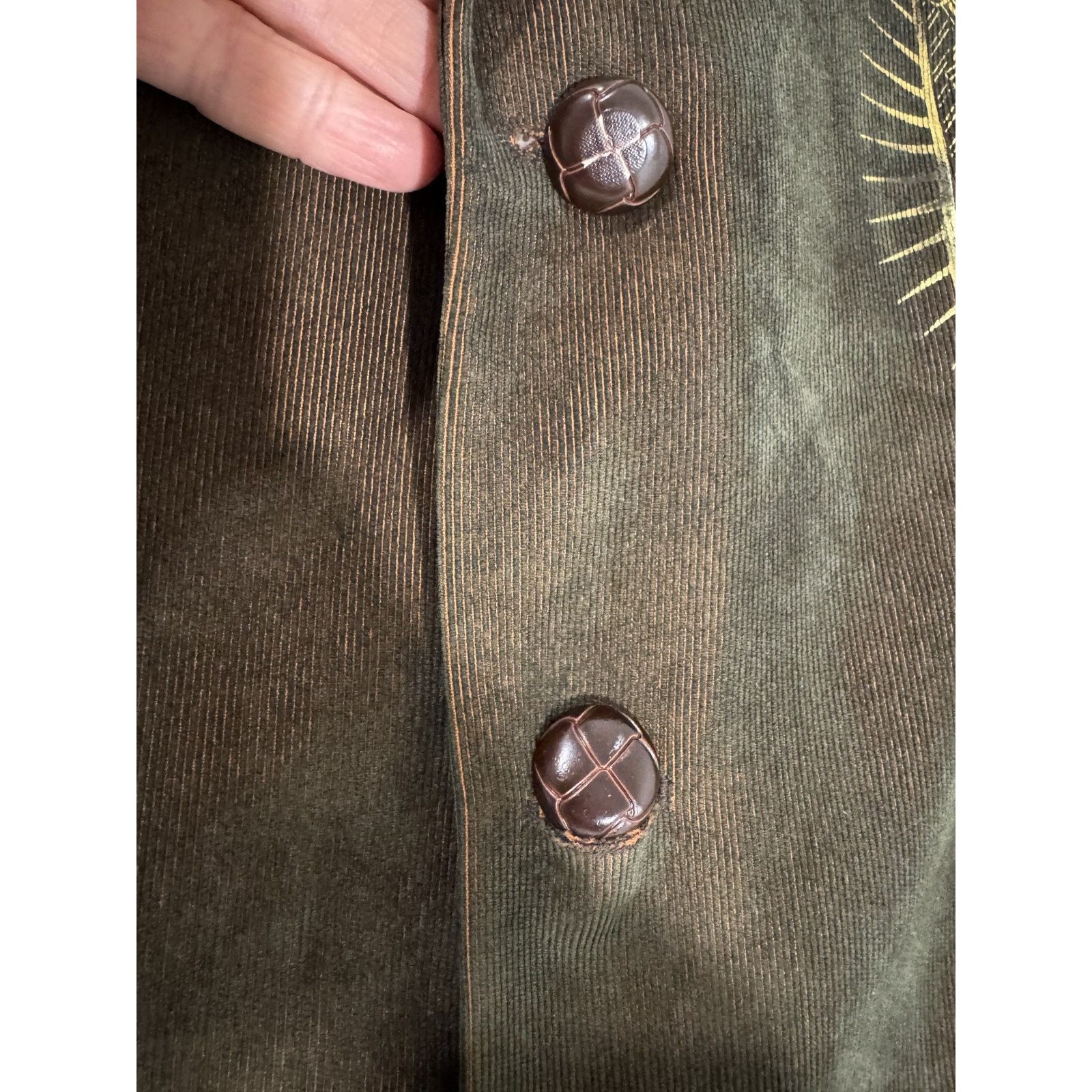 Other Rizzoli Uomo Corduroy Blazer 46 Brown Victory Outreach Size 46S - 12 Thumbnail