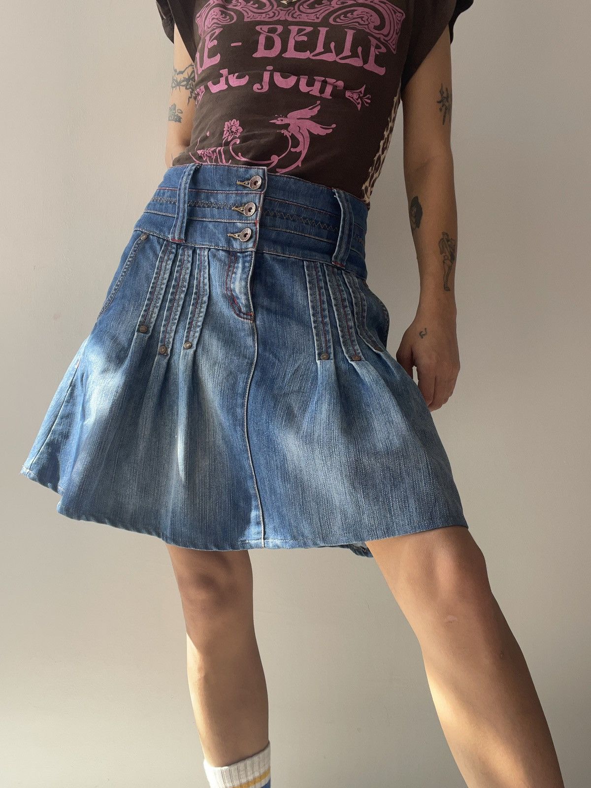 Vintage y2k skirt Size 25" / US 0 / IT 36 - 2 Thumbnail