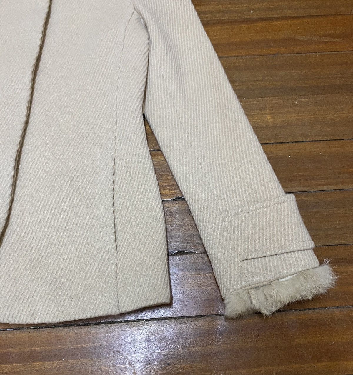 Calvin Klein × Designer Rare Design Brand Calvin Klein Fur Couduroy Jacket 2000s Size US M / EU 48-50 / 2 - 7 Thumbnail