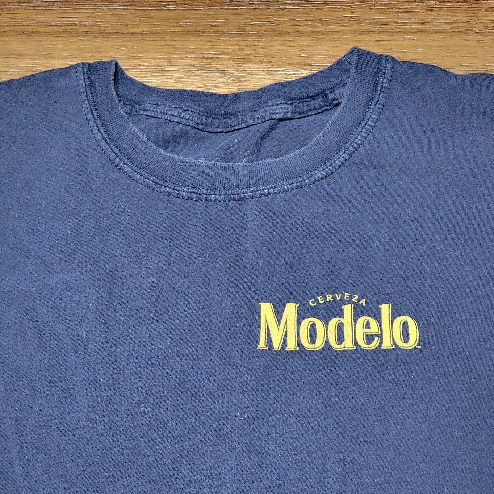 Other Modelo Dark Blue Unisex Tee City Skyline - Size Medium Size US M / EU 48-50 / 2 - 4 Thumbnail