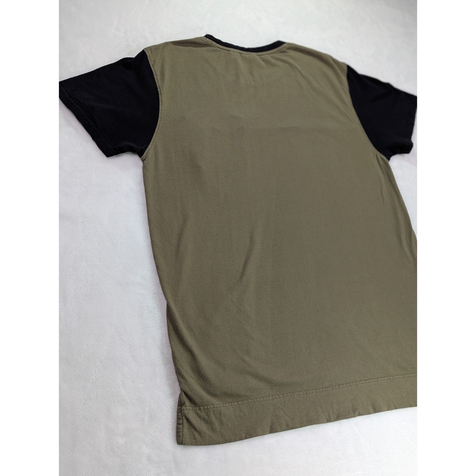 Akademiks Akademiks XL Colorblock T-Shirt Green Black Zipper Pocket Size US XL / EU 56 / 4 - 9 Thumbnail