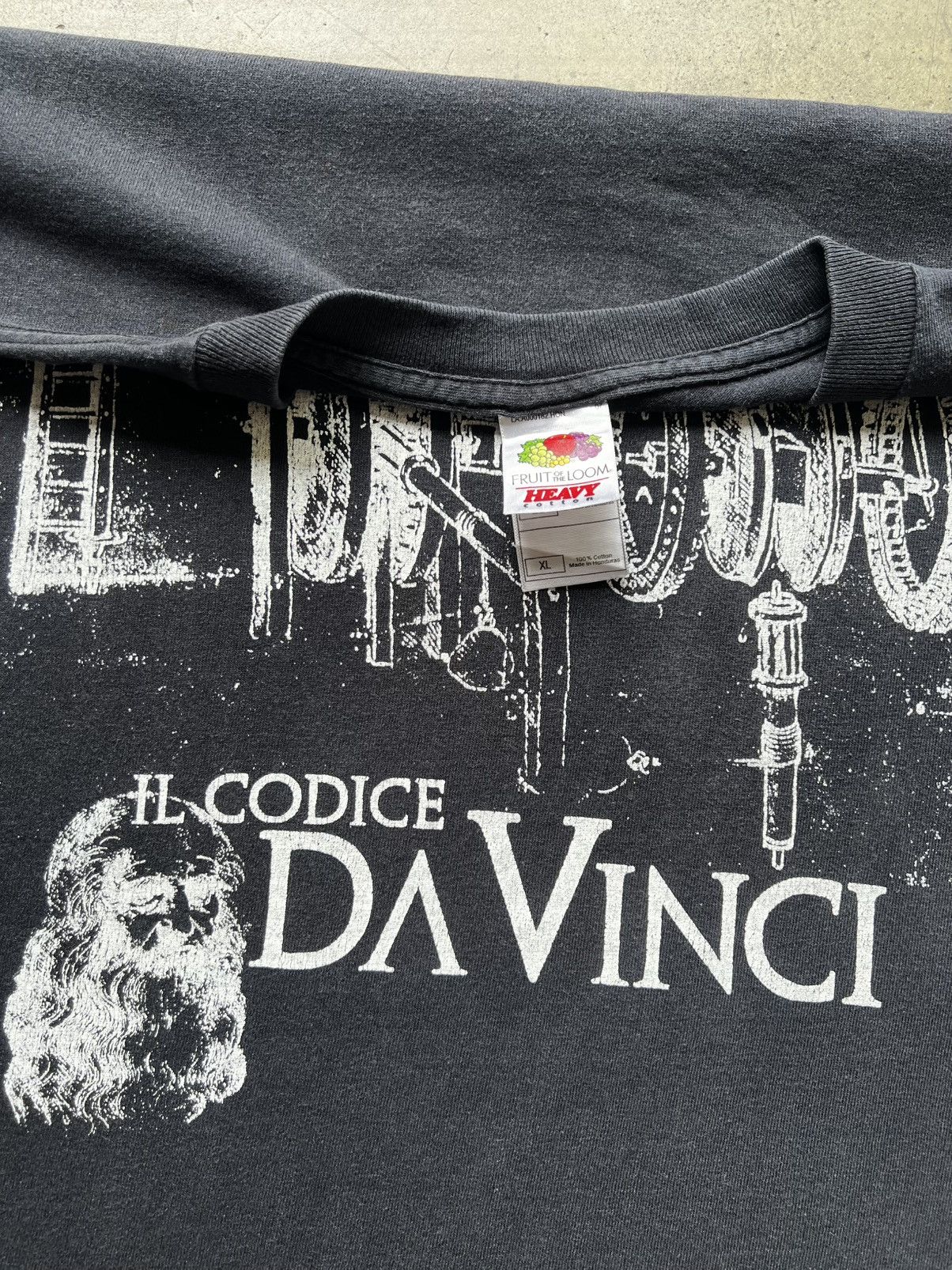 Vintage ‘00s The Da Vinci Code Movie Promo Tee Shirt Art Warhol Size US XL / EU 56 / 4 - 4 Thumbnail