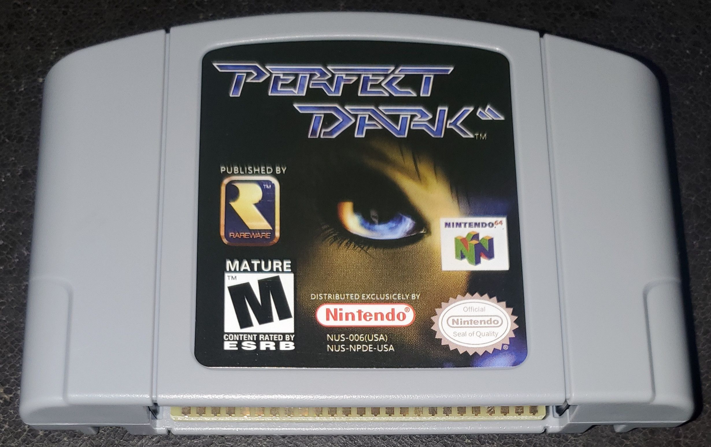 Nintendo Perfect Dark Nintendo 64 Video Game Cartridge Size ONE SIZE - 1 Thumbnail