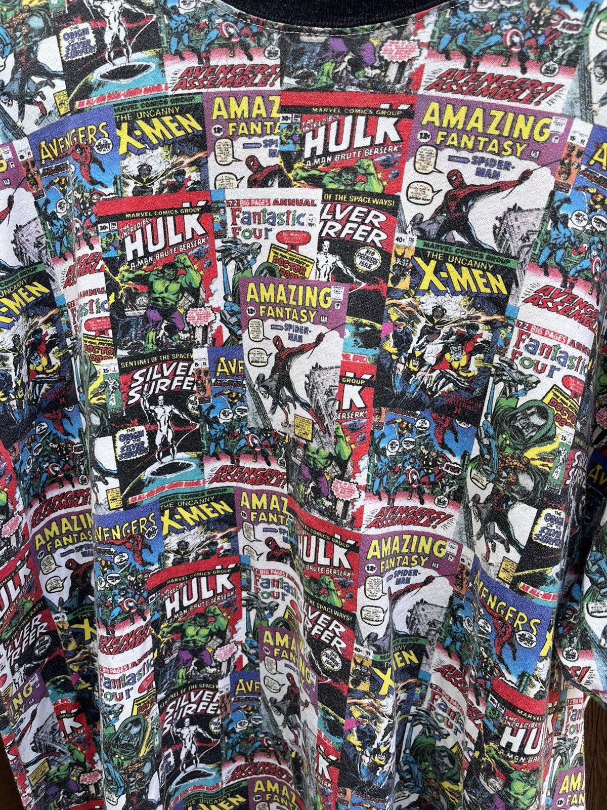 Vintage vintage all over print comic tee Size US XL / EU 56 / 4 - 2 Thumbnail
