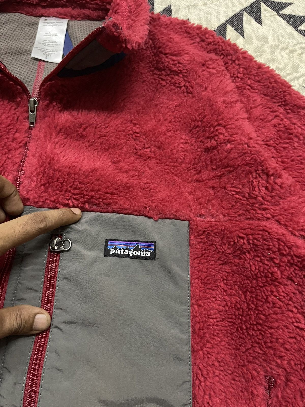Patagonia 90s PATAGONIA FLEECE JACKET Size US L / EU 52-54 / 3 - 6 Thumbnail