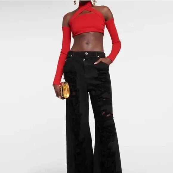 Givenchy Dolce & Gabbana halterneck cut-out top - NEW WITH TAGS Size M / US 6-8 / IT 42-44 - 3 Thumbnail