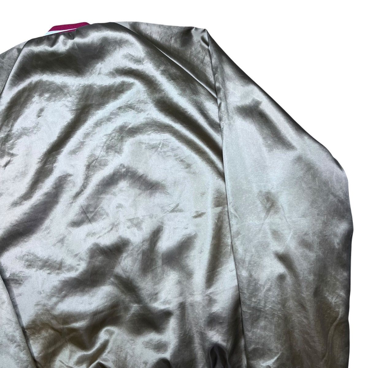 NFL San Francisco 49ers Chalk Line Plain Back Satin Jacket