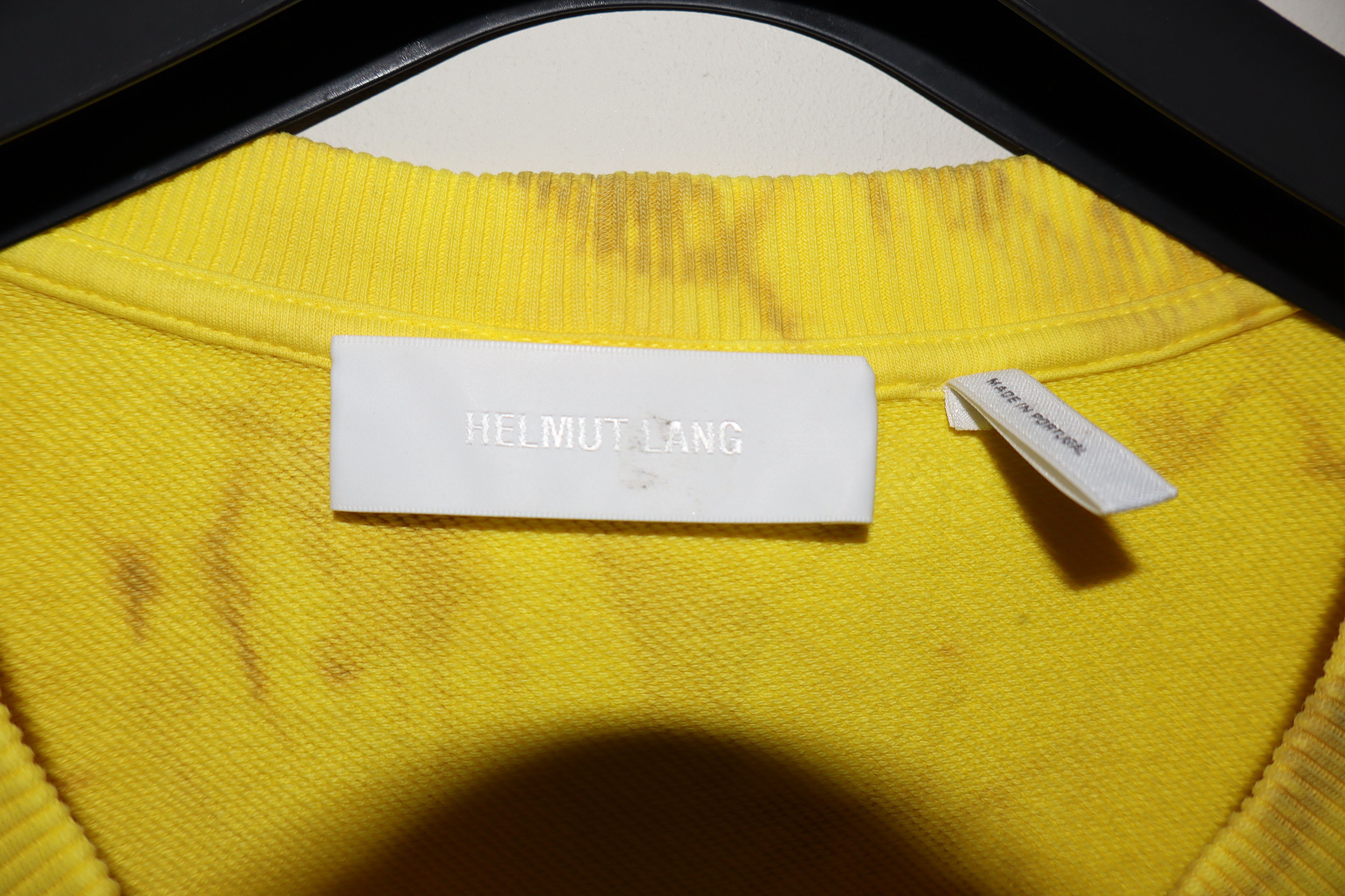 Helmut Lang Marble effect logo print t-shirt Size US XXL / EU 58 / 5 - 4 Thumbnail