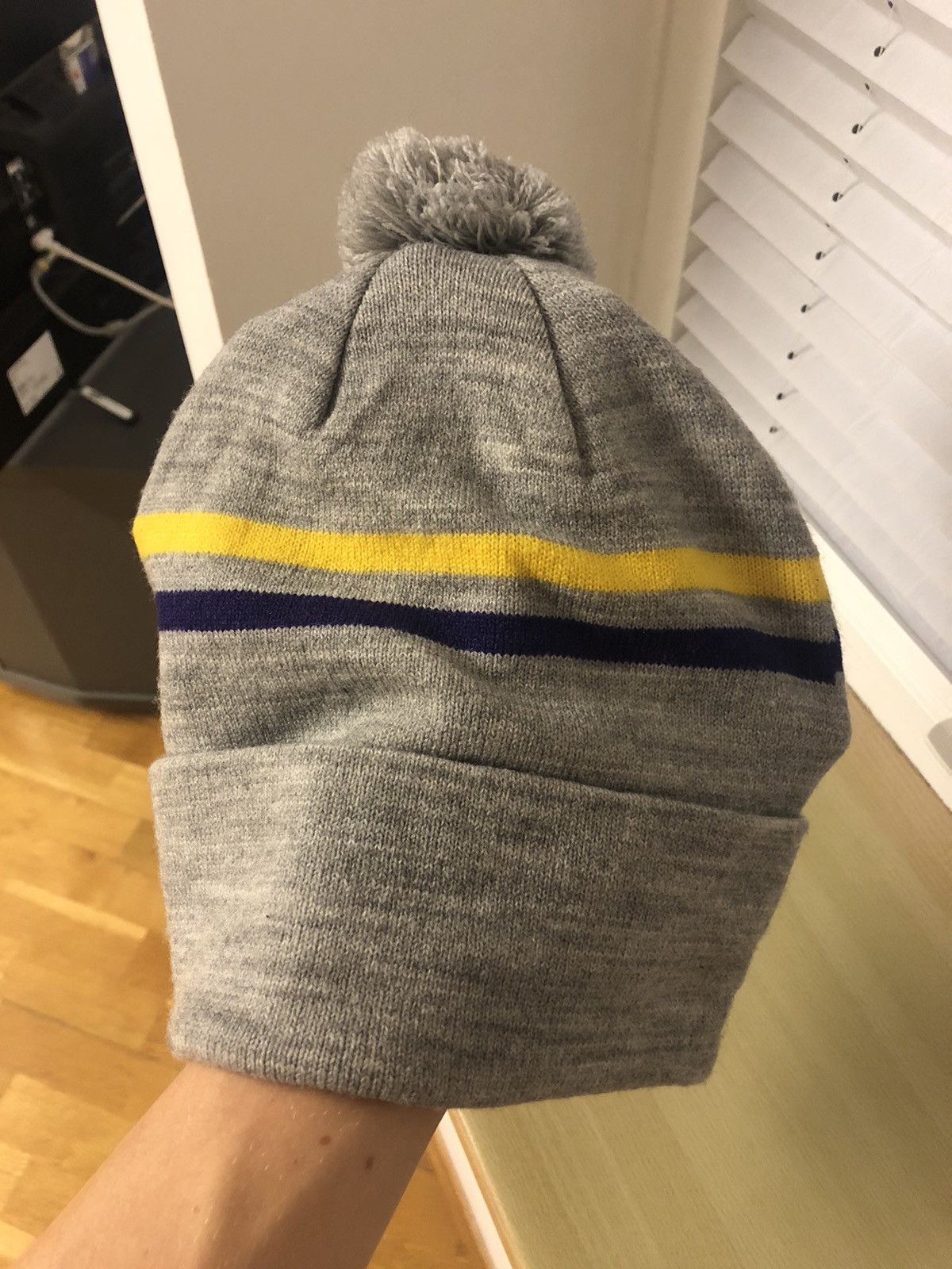 NBA × Vintage LOS ANGELES LAKERS NBA VINTAGE BEANIE HAT CAP Size ONE SIZE - 2 Thumbnail