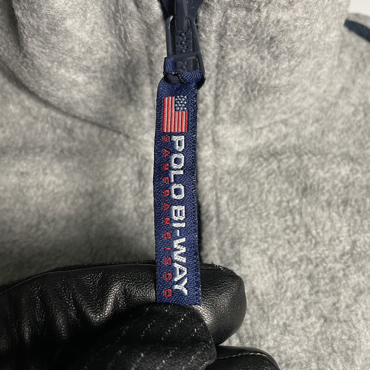Polo Ralph Lauren 🇯🇵 VINTAGE POLO BI WAY SPORT FLEECE JACKET Size US L / EU 52-54 / 3 - 8 Thumbnail