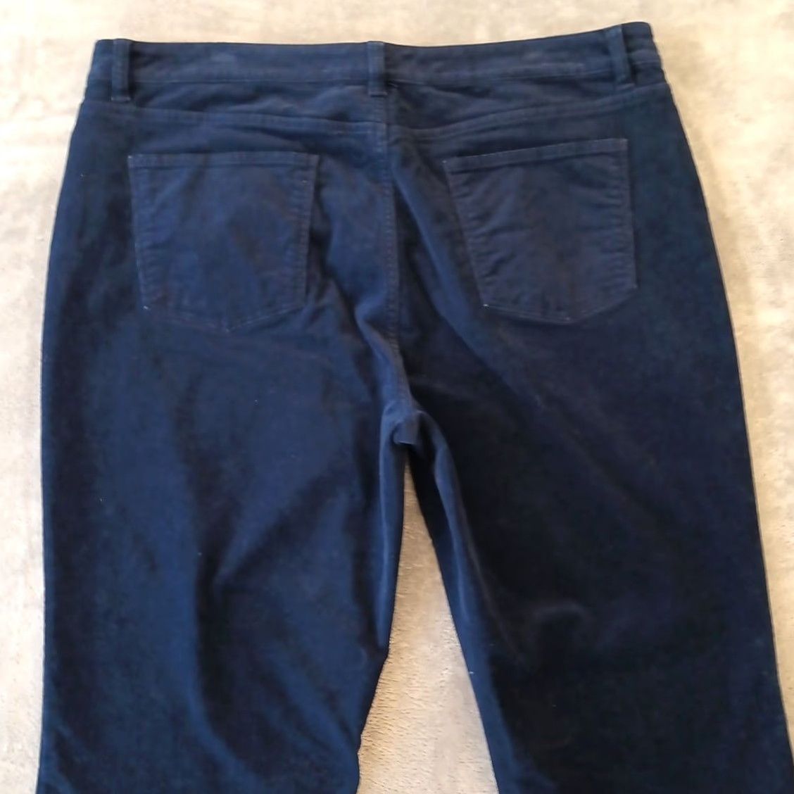 Talbots Talbots Pants Womens Size 16 Blue Corduroy Chino 38x30 High Rise Pockets Size 38" / US 16 / IT 52 - 7 Thumbnail