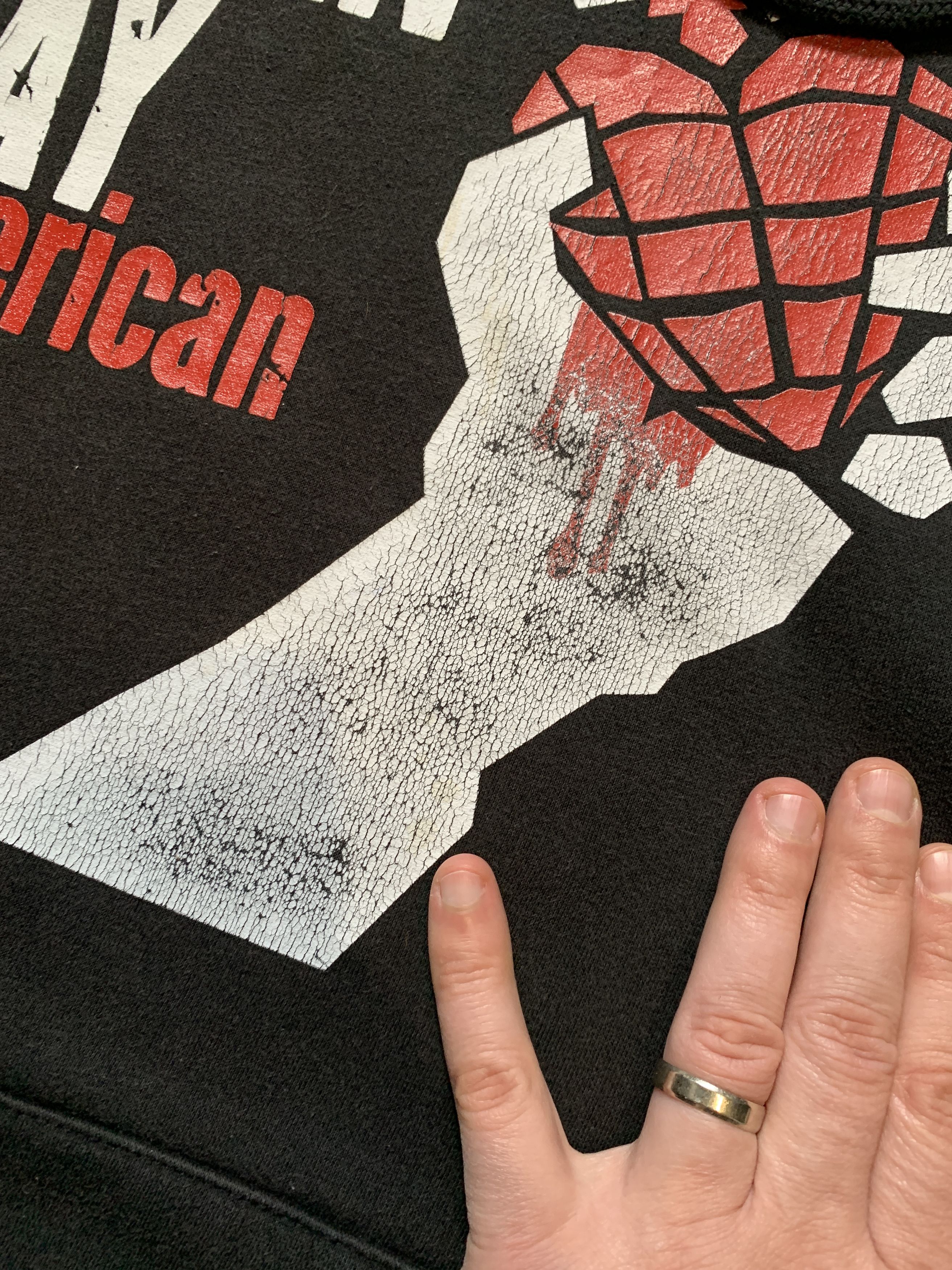 Band Tees × Vintage Green Day American Idiot Vintage Hoodie Size US XL / EU 56 / 4 - 5 Thumbnail