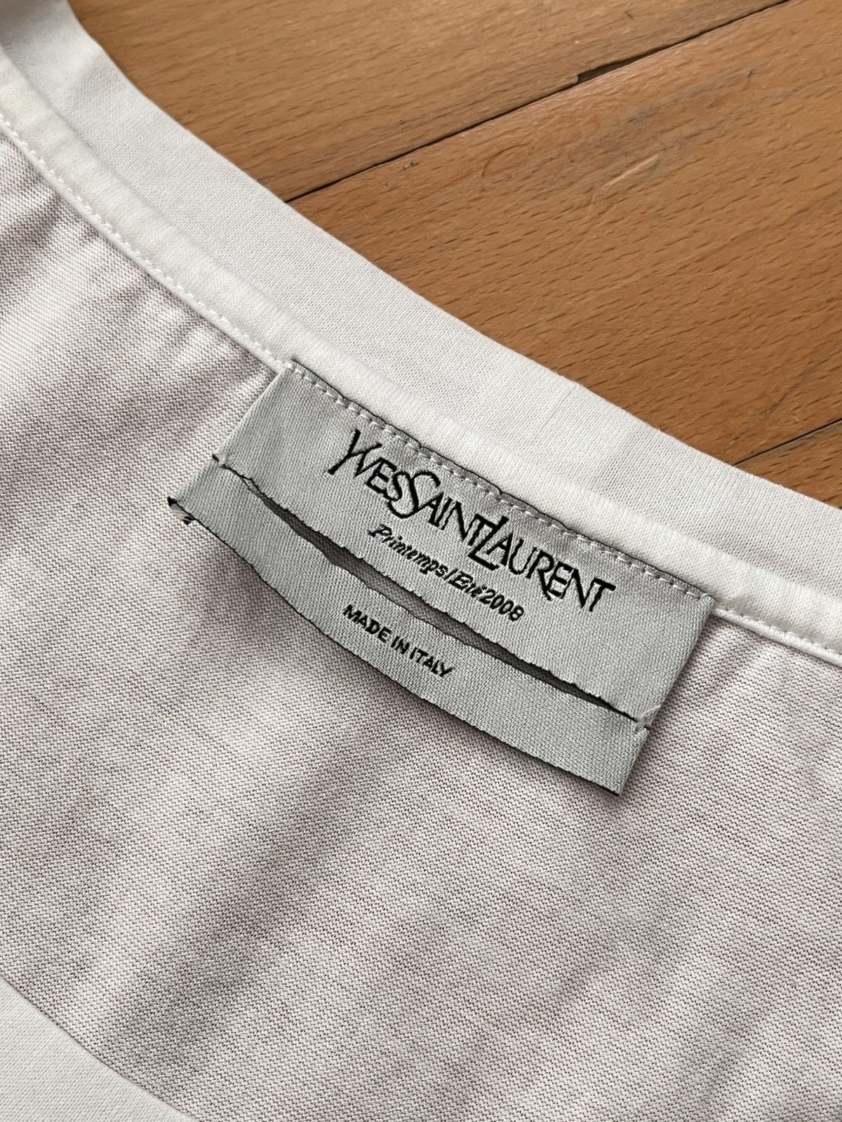 Yves Saint Laurent Yves Saint Laurent ss 2008 star tank top Size L / US 10 / IT 46 - 3 Thumbnail