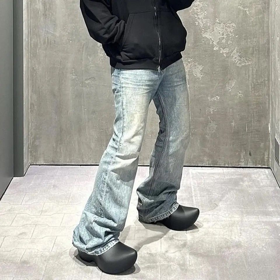 Japanese Brand × Other Harajuku Streetwear Washed Jeans Pants Size US 32 / EU 48 - 2 Thumbnail