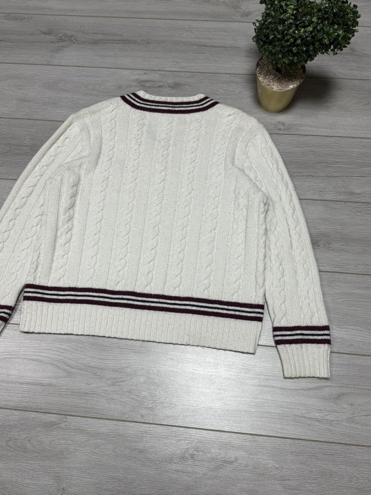 Polo Ralph Lauren POLO ☠️ Ralph Lauren cashmere wool skull vintage sweater Size US XXL / EU 58 / 5 - 8 Thumbnail