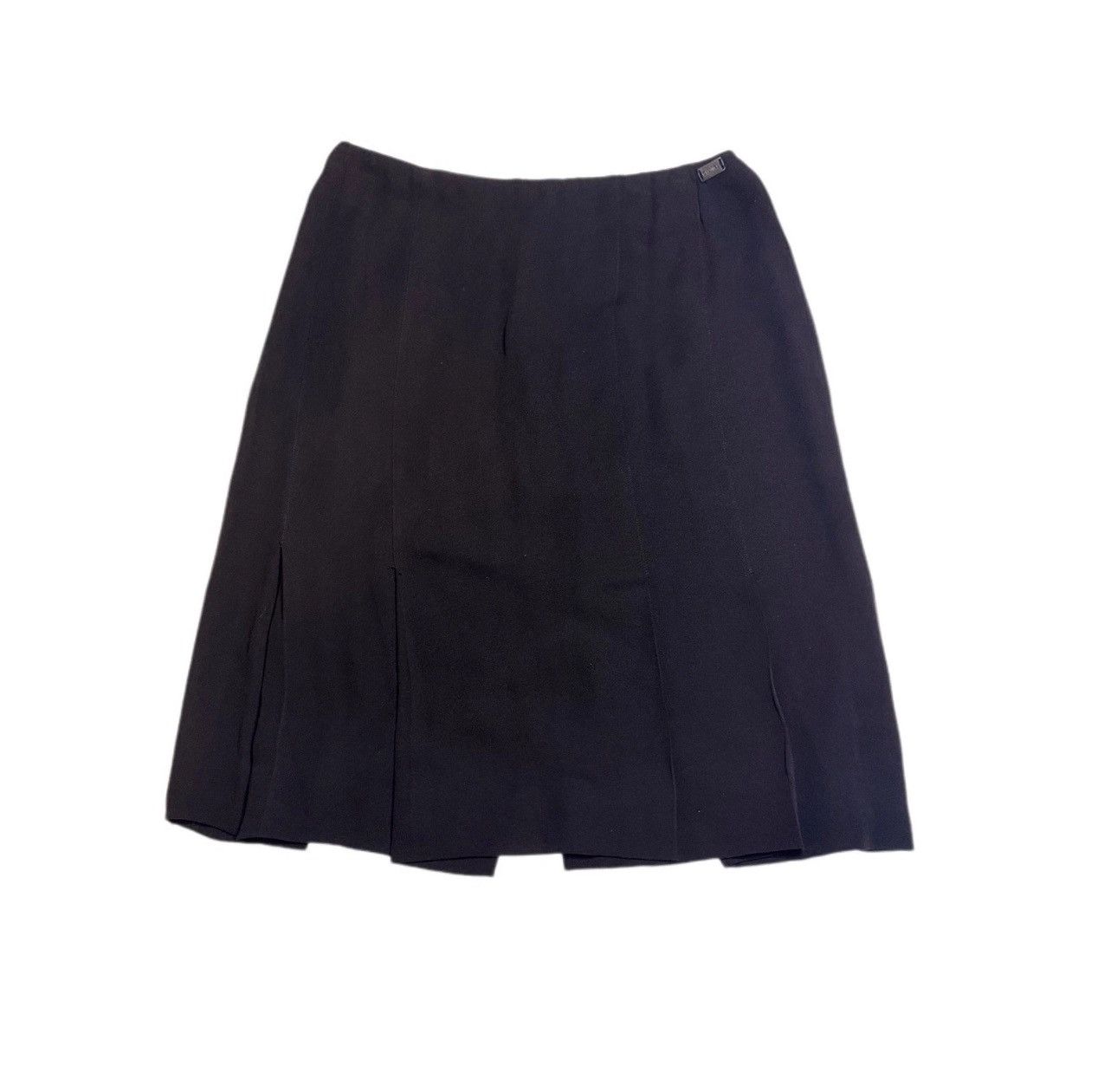 Chanel AUTHENTIC CHANEL 100% Silk Skirt Pleated A-Line Size 38 99p Size 38" / US 16 / IT 52 - 5 Thumbnail