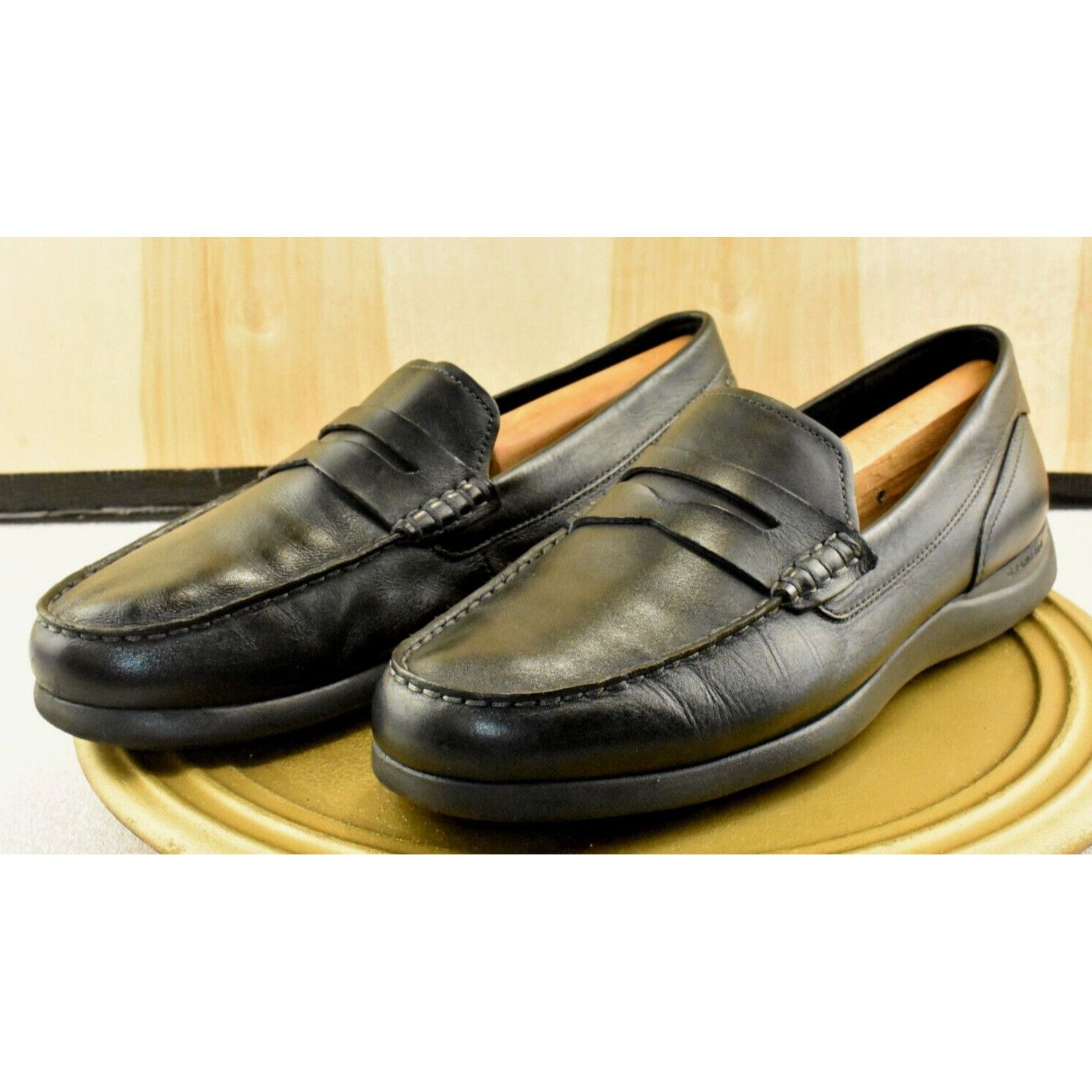 Cole Haan Cole Haan Grand Atlantic Men's Shoes Size 9.5 Black Penny Lo Size US 9.5 / EU 42-43 - 1 Thumbnail