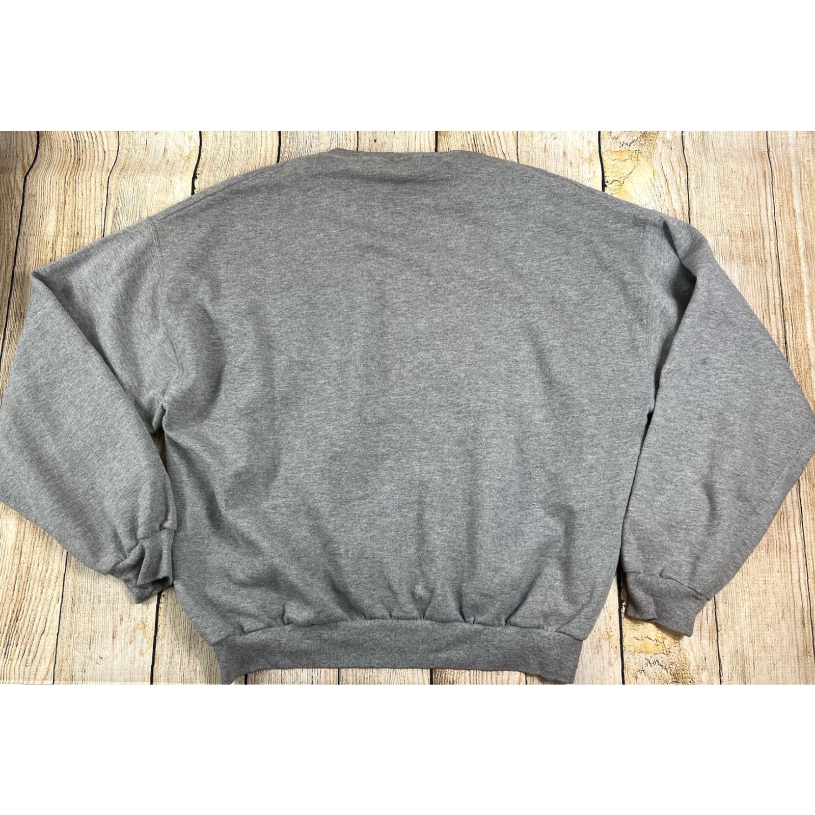 Jerzees VINTAGE Jerzees Sweatshirt 2XL Gray Deer Hunting American USA Crew Neck Shirt Mens Sweatshirt Pullover Graphic Print Size US XXL / EU 58 / 5 - 2 Thumbnail