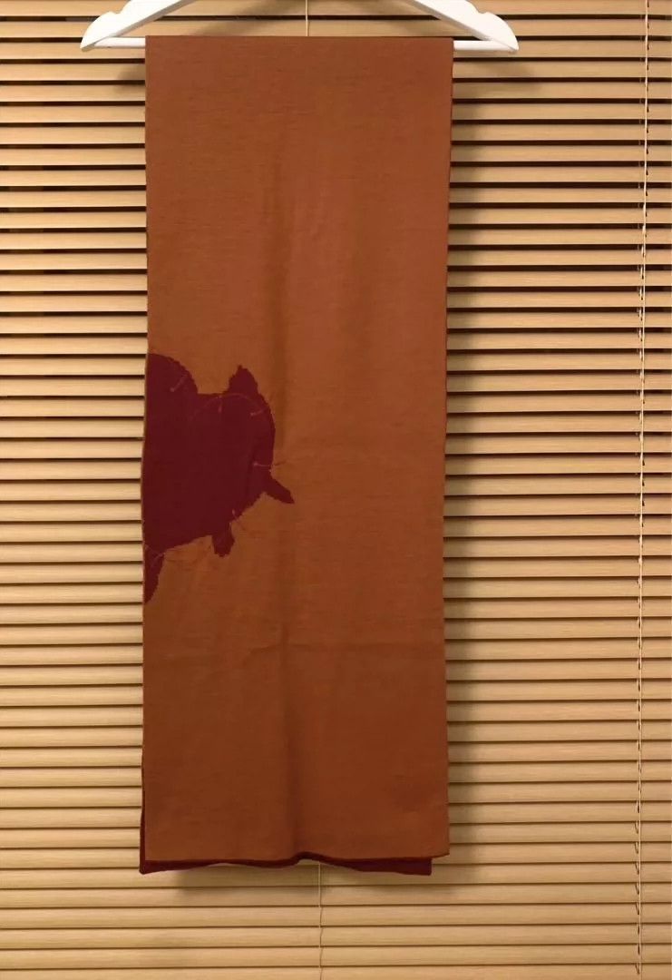 Vivienne Westwood Vivienne Westwood Red double-sided love scarf Size ONE SIZE - 3 Thumbnail
