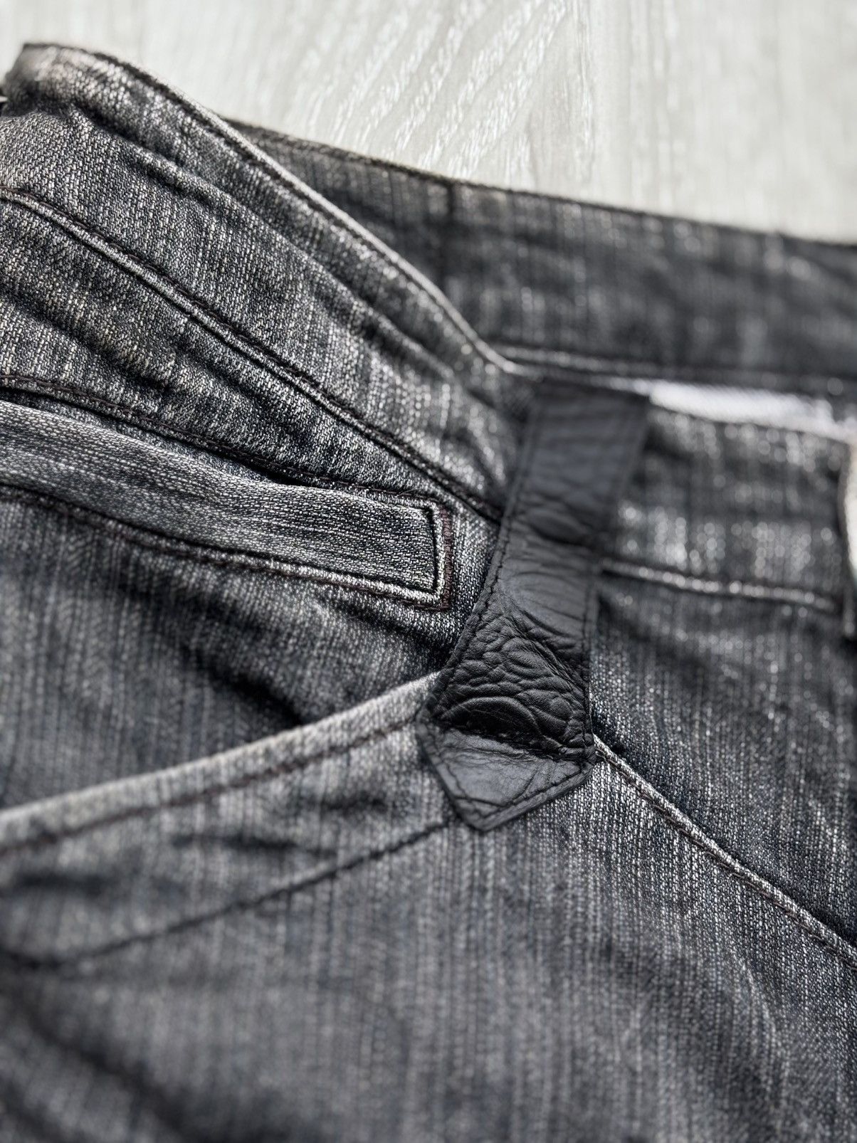 Japanese Brand CA C’EST CA lace-up flare jeans Size US 26 / EU 42 - 4 Thumbnail