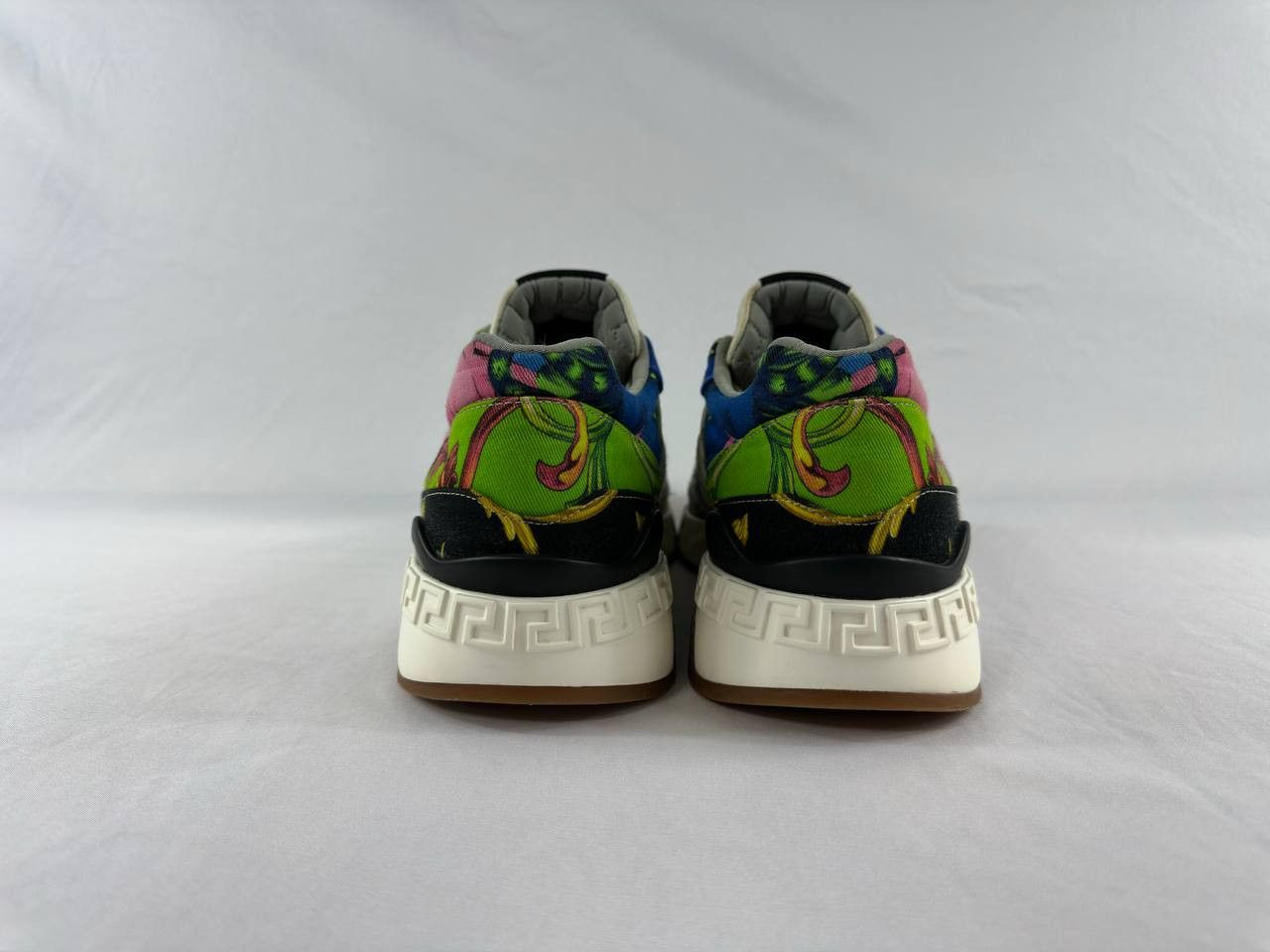 Versace Versace Achilles 'Baroque Print' Sneakers Size US 12 / EU 45 - 12 Thumbnail