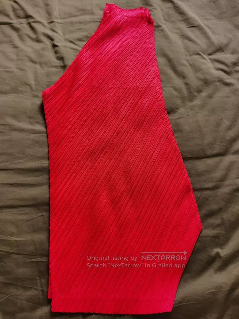Issey Miyake Issey Miyake size:3 Ruched Irregular Pants Size 31" - 6 Thumbnail