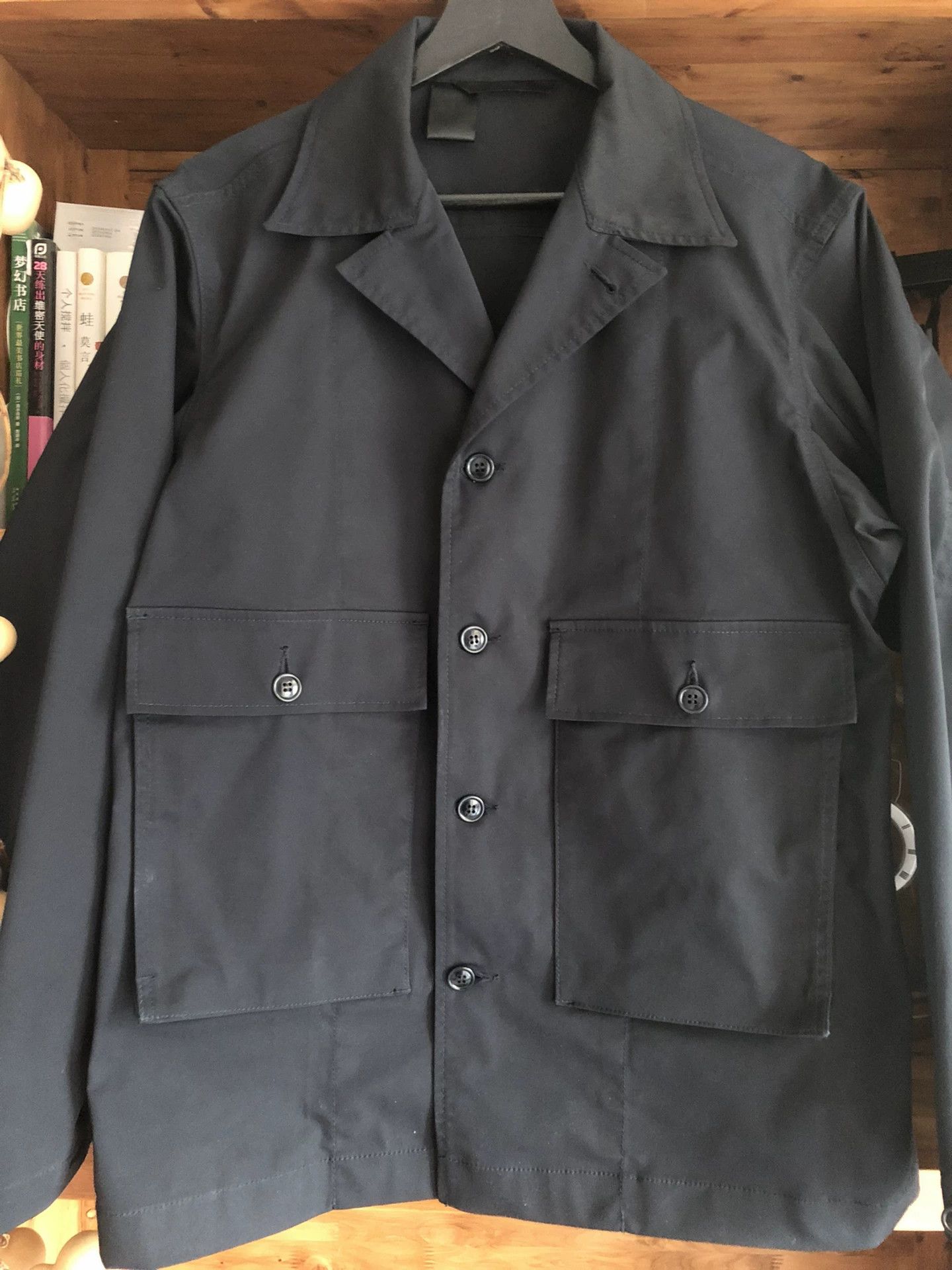 N.Hoolywood n.hoolywood 21 S navy classic loose pocket 2worn jacket Size US S / EU 44-46 / 1 - 2 Thumbnail