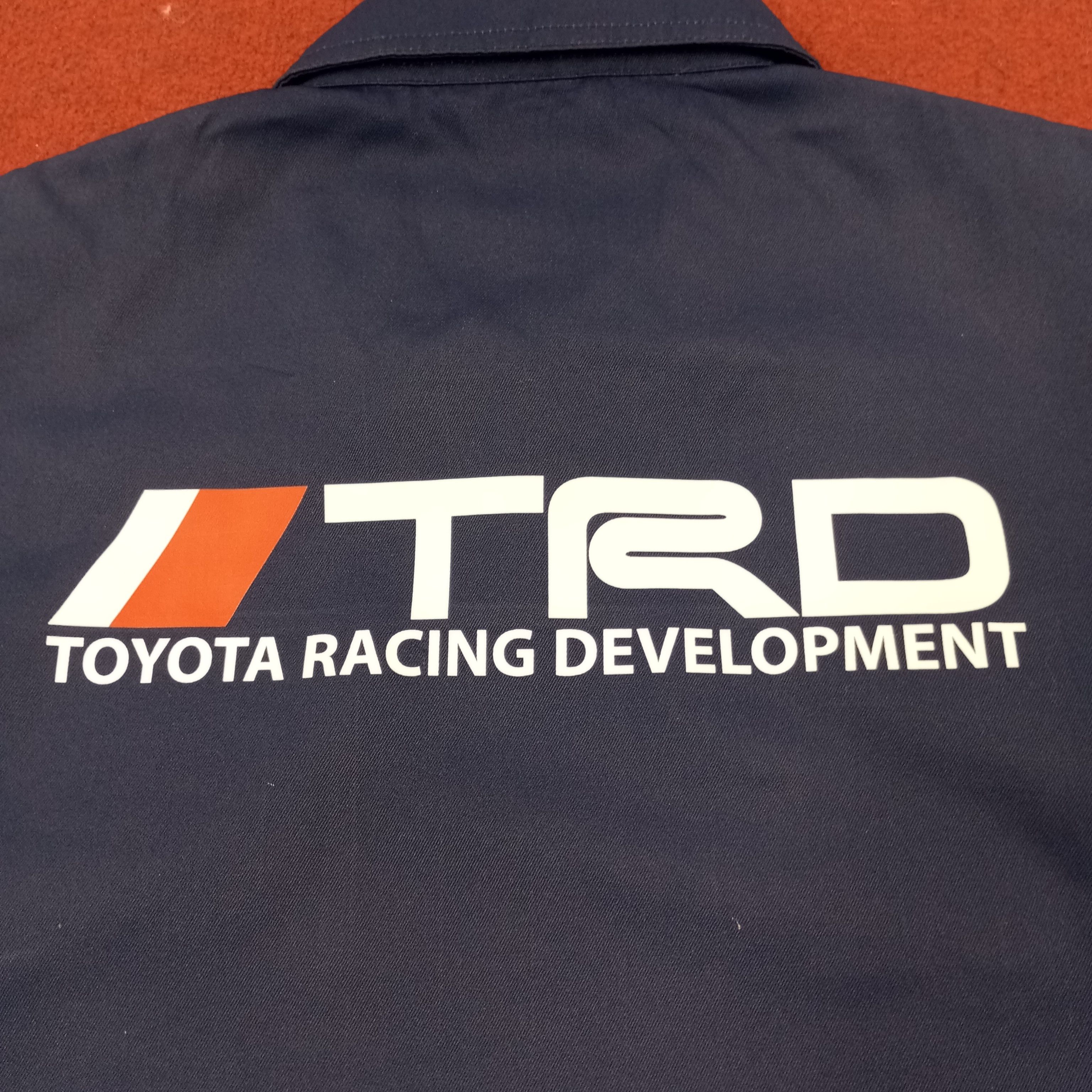 Japanese Brand × Vintage TRD Toyota Racing Development Workwear Custom Jacket Size US L / EU 52-54 / 3 - 2 Thumbnail