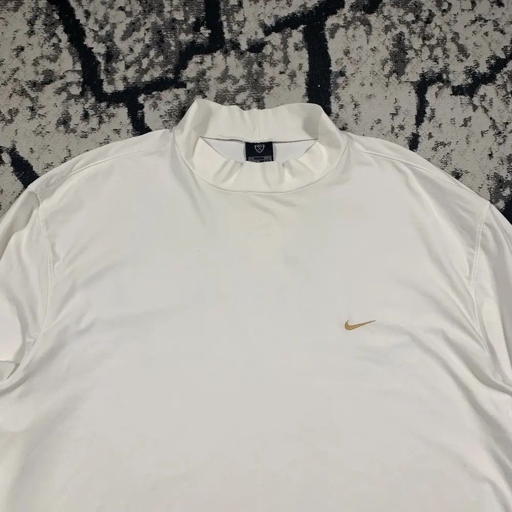 Nike VINTAGE 00s NIKE GOLF TURTLENECK SWEATSHIRT SWOOSH HYPE Size US XXL / EU 58 / 5 - 2 Thumbnail