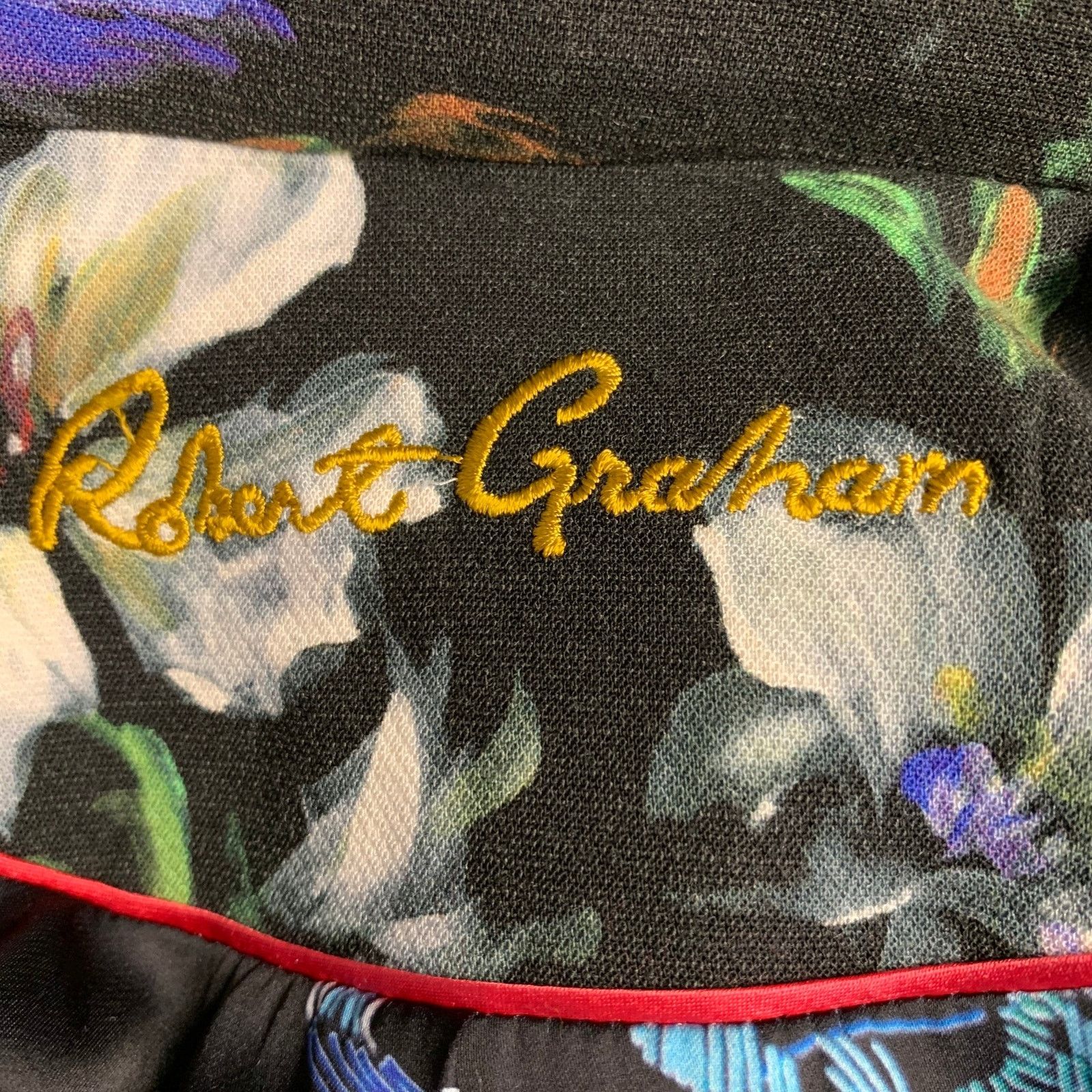 Robert Graham Size 4 Black Multi Color Viscose Blend Jacket Blazer Size S / US 4 / IT 40 - 5 Thumbnail