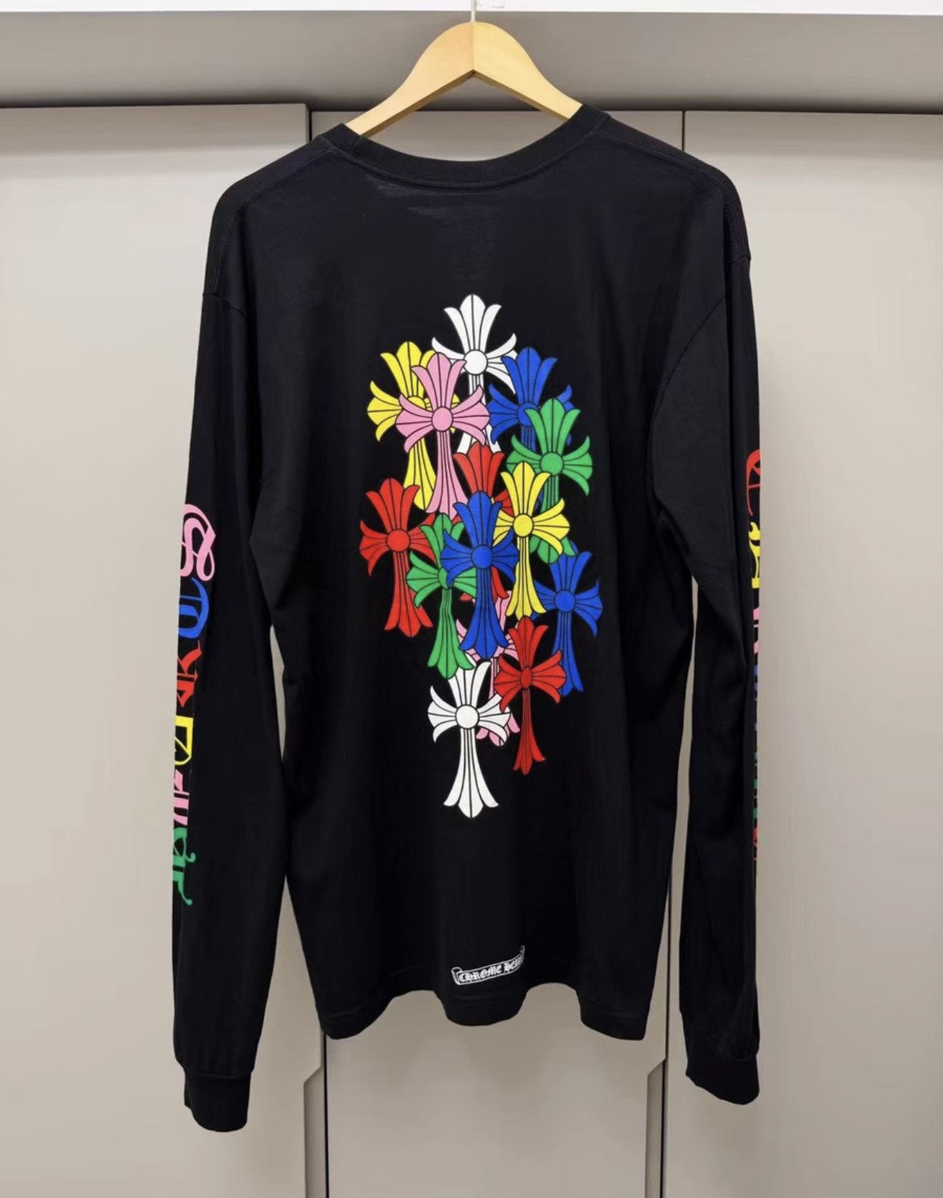 Chrome Hearts Chrome Hearts Black Long Sleeve top Size US XL / EU 56 / 4 - 1 Thumbnail